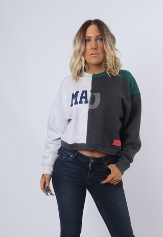 CROPPED SWEATSHIRT JUMPER OVERSIZED BICH REBORN HYBRID (BJBD