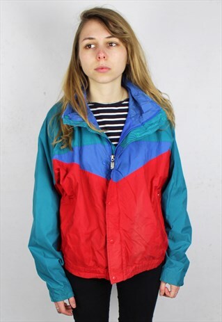 VINTAGE THE NORTH FACE COLOUR BLOCK JACKET