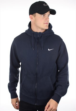 VINTAGE NIKE FULL ZIP HOODIE SWEATSHIRT
