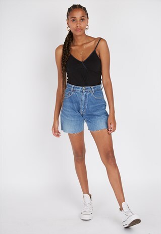 VINTAGE VALENTINO DENIM SHORTS