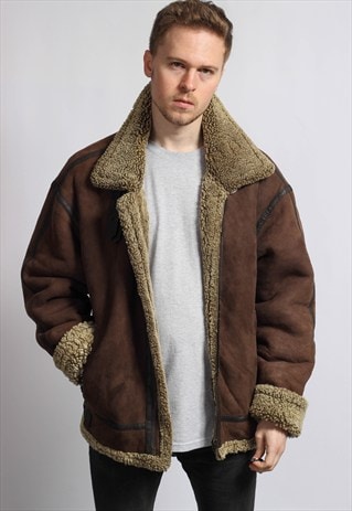 VINTAGE SUEDE SHEEPSKIN JACKET