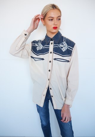 VINTAGE WESTERN STYLE SHIRT