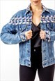 BLUE DENIM JACKET UPCYCLED