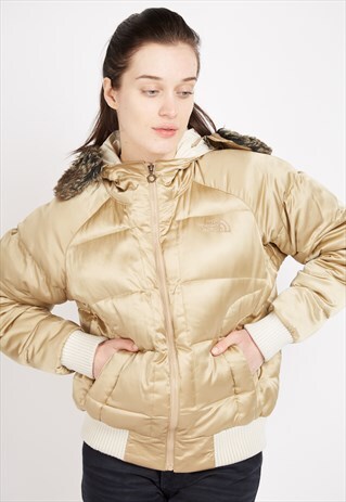 VINTAGE GOLD THE NORTH FACE COAT
