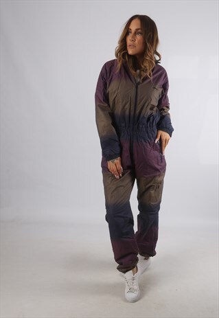 RARE WEST GERMANY 1980'S ADIDAS UK 14 TRACKSUIT (K93R)