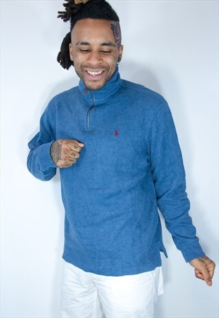 RARE RALPH LAUREN 1/4 ZIP SWEATSHIRT
