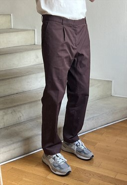 GUCCI Pants Trousers Red 