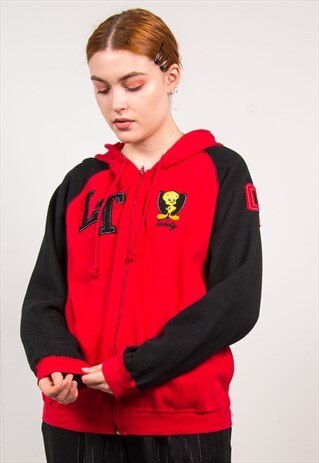 TWEETY PIE LOONEY TUNES SWEATSHIRT HOODIE
