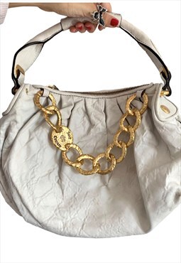 Juicy couture y2k white chain bag