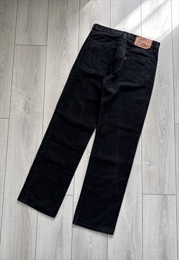 Vintage Levi's Black Denim Jeans Pants