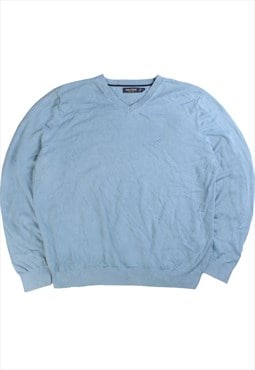 Vintage 90's Nautica Sweatshirt Knitted V Neck