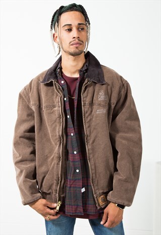 VINTAGE CARHARTT WINTER BLANKET JACKET / S2193