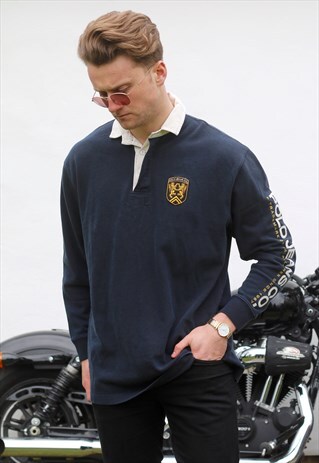 RALPH LAUREN USA POLO JEANS RUGBY TOP