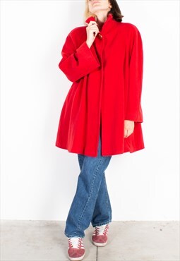 Women's Dior Red Wool Coat