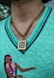 FENDI 90S VINTAGE RARE FENDI SAGITTARIUS ZODIAC NECK LACE