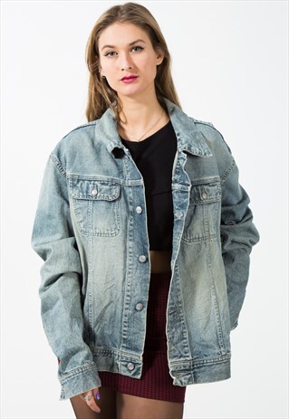 VINTAGE 80S CLASSIC DIESEL BASIC DENIM JACKET / S1639