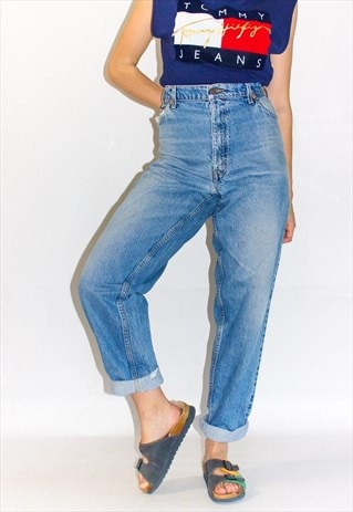 VINTAGE HIGH RISE TAPERED LEG LEVI'S MOM JEANS