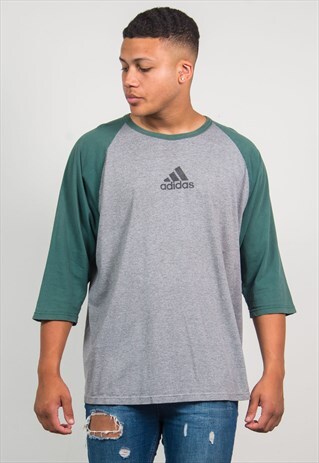 VINTAGE ADIDAS T-SHIRT BASEBALL STYLE