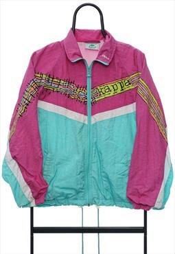 Vintage Kappa 80s Colour Block Windbreaker Jacket