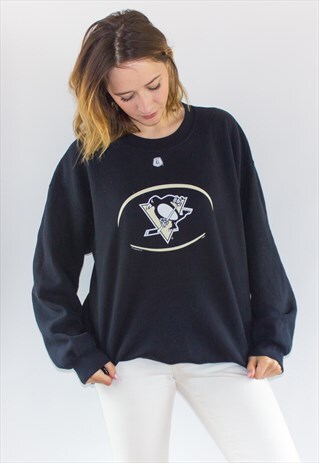 RETRO OVERSIZED USA ICE HOCKEY SWEATSHIRT