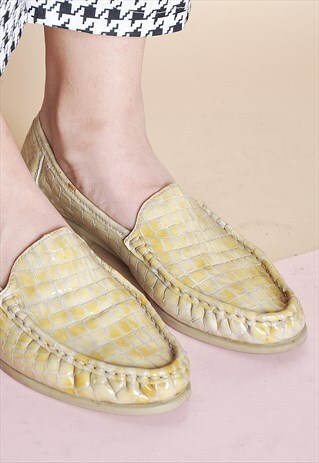 90S MOD CROC LOAFERS