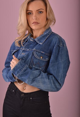 WRANGLER CROPPED DENIM JACKET GDF1595