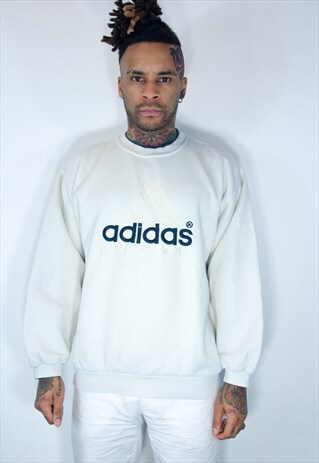 ADIDAS EQUIPMENT EMBROIDED SWEATSHIRT