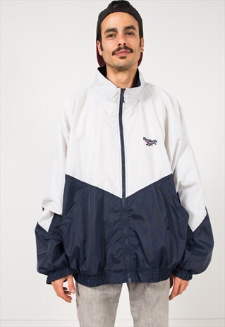 VINTAGE 80S REEBOK SHELL SPORT JACKET / S1228