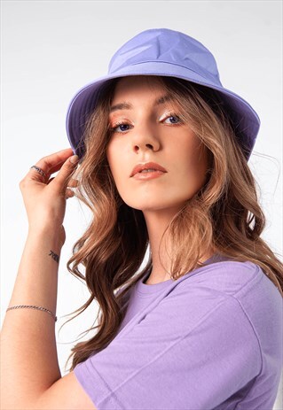LAVENDER BUCKET HAT