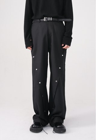 MEN'S Button Design Premium Trousers A VOL.2