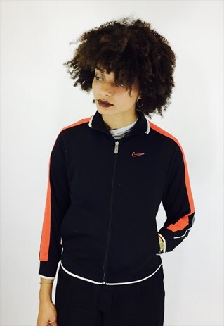 NIKE BLACK TRACK JACKET