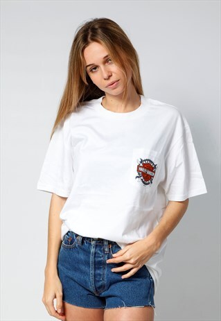 VINTAGE HARLEY DAVIDSON T-SHIRT DEAD STOCK