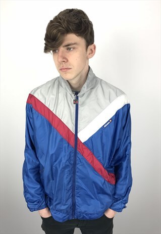 80S ELLESSE TRACK JACKET LARGE