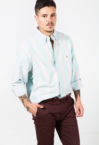 VINTAGE 80S POLO RALPH LAUREN SHIRT/ S4590