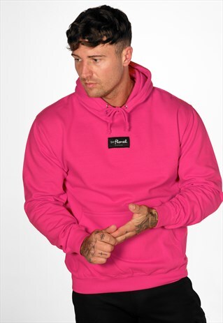 54 FLORAL SUPREME HOODY - HOT FUCHSIA PINK