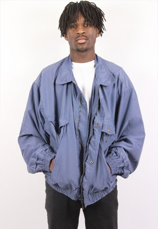 VINTAGE SILK BOMBER JACKET