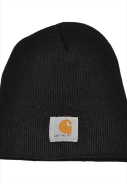 Vintage Carhartt Beanie Hat Black