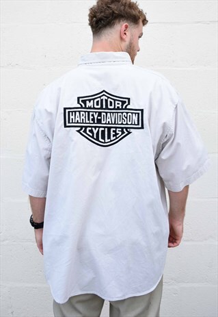 VINTAGE HARLEY-DAVIDSON HUGE LOGO SHIRT