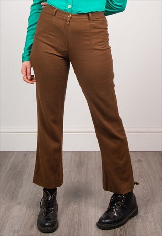VINTAGE 90'S KICK FLARE TROUSERS