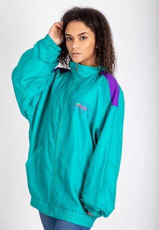 VINTAGE FILA SHELL JACKET MJ7