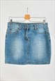Vintage 00s mini denim skirt