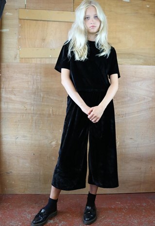 BLACK VELVET CO-ORDINATES