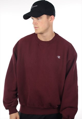VINTAGE CHAMPION SMALL LOGO SWEATSHIRT JUMPER