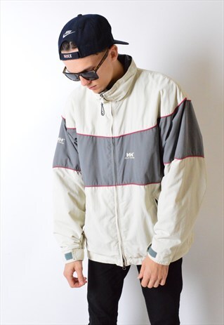 HELLY HANSEN BEIGE COLOUR BLOCK JACKET