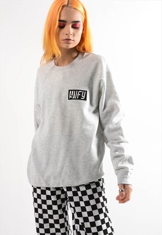 YIFY PATCH BOYFRIEND SWEATSHIRT