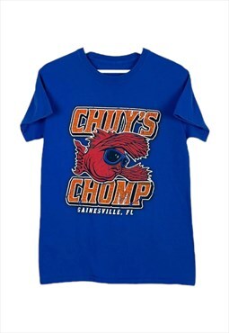Vintage Chuy's T-Shirt in Blue M