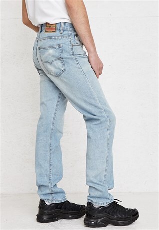 VINTAGE LIGHT BLUE DIESEL DENIM JEANS