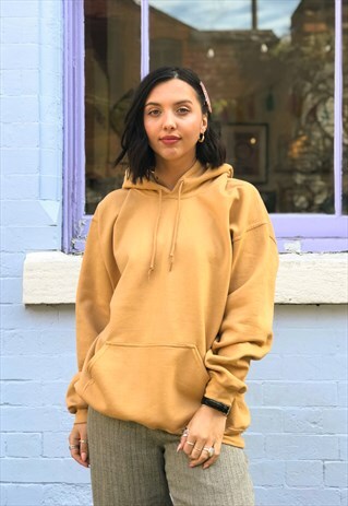 VINTAGE GOLD GILDAN HOODIE