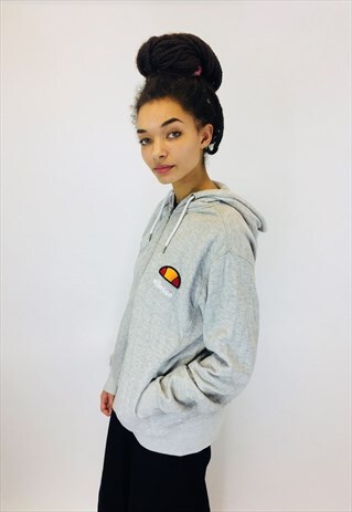 VINTAGE ELLESSE EMBROIDERED HOODIE