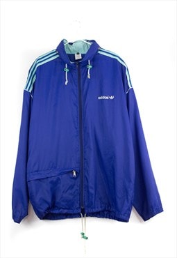 Vintage Adidas Jacket in Blue XL